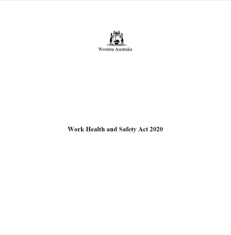 Work Health And Safety Act 2020 Hss Group